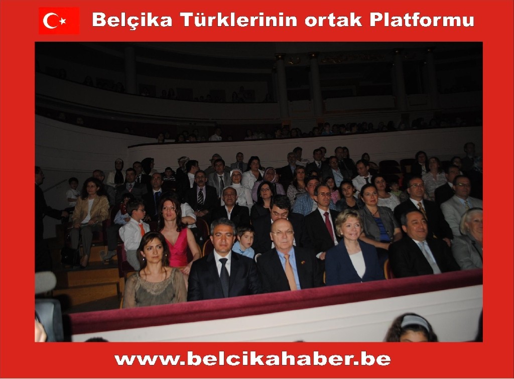 BRÜKSEL’DE ‘23 NİSAN ULUSAL EGEMENLİK VE ÇOCUK BAYRAMI’ COŞKUSU YAŞANDI