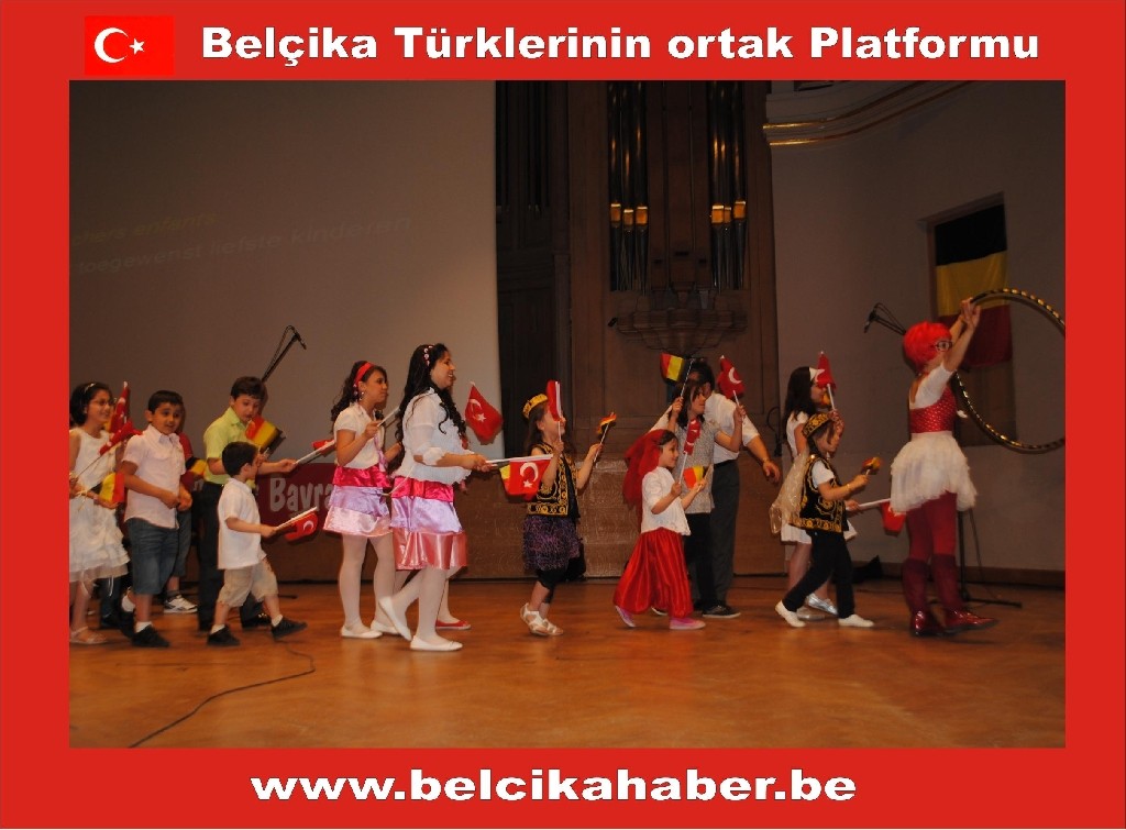 BRÜKSEL’DE ‘23 NİSAN ULUSAL EGEMENLİK VE ÇOCUK BAYRAMI’ COŞKUSU YAŞANDI
