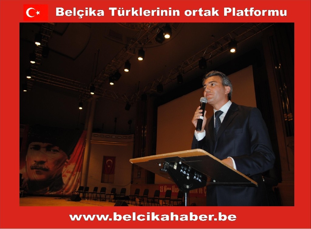 BRÜKSEL’DE ‘23 NİSAN ULUSAL EGEMENLİK VE ÇOCUK BAYRAMI’ COŞKUSU YAŞANDI