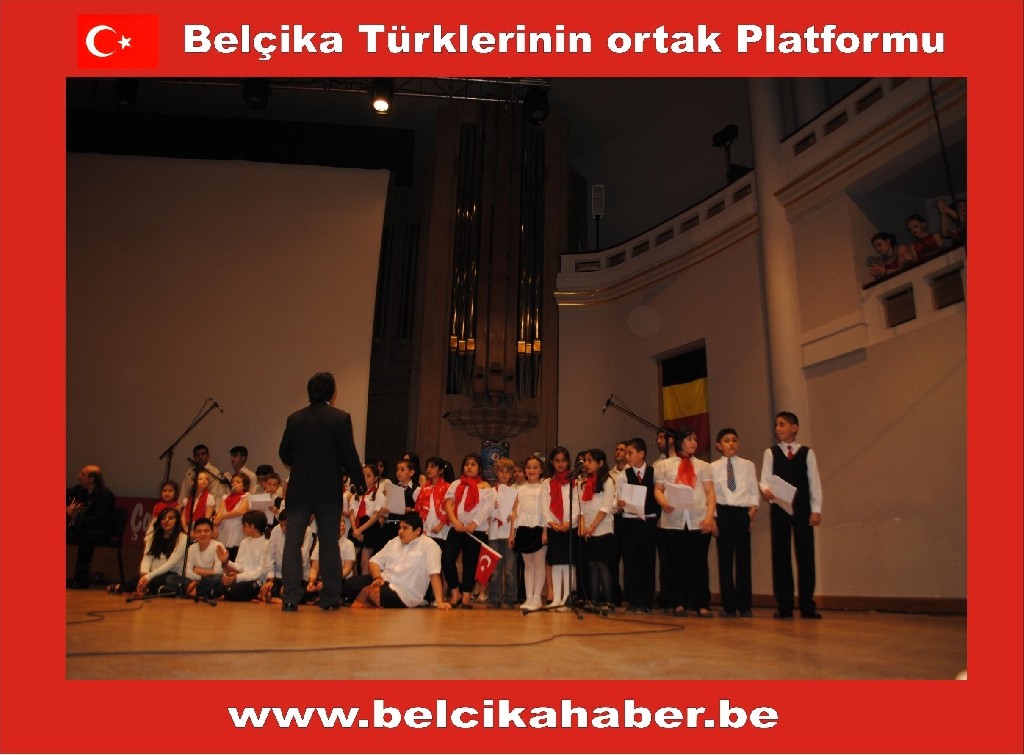 BRÜKSEL’DE ‘23 NİSAN ULUSAL EGEMENLİK VE ÇOCUK BAYRAMI’ COŞKUSU YAŞANDI
