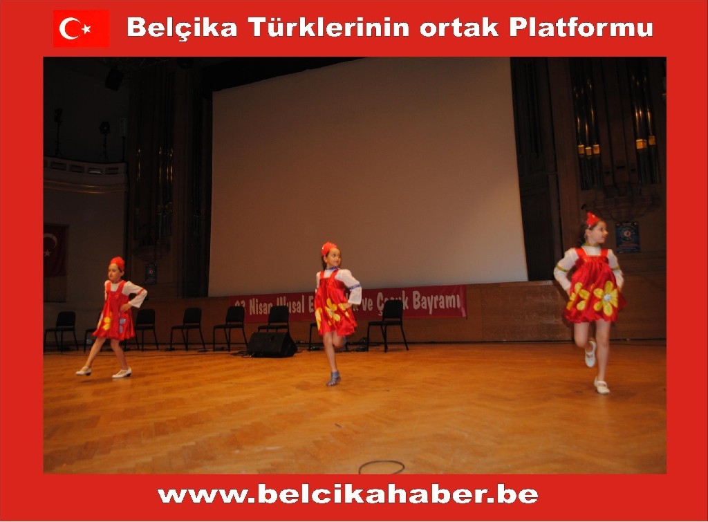 BRÜKSEL’DE ‘23 NİSAN ULUSAL EGEMENLİK VE ÇOCUK BAYRAMI’ COŞKUSU YAŞANDI