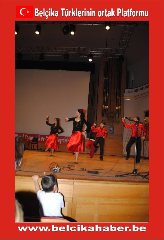 BRÜKSEL’DE ‘23 NİSAN ULUSAL EGEMENLİK VE ÇOCUK BAYRAMI’ COŞKUSU YAŞANDI