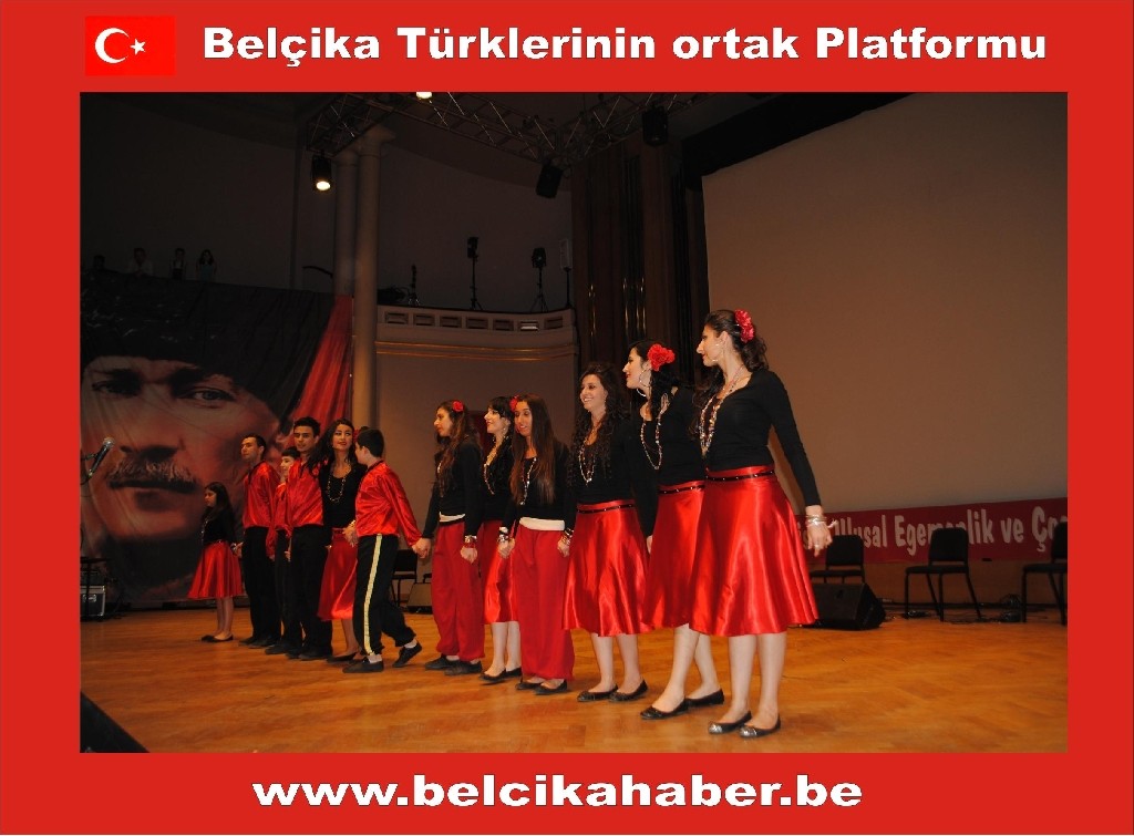 BRÜKSEL’DE ‘23 NİSAN ULUSAL EGEMENLİK VE ÇOCUK BAYRAMI’ COŞKUSU YAŞANDI