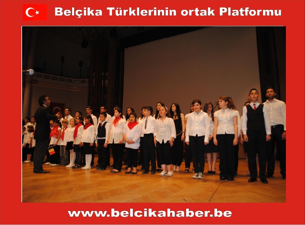 BRÜKSEL’DE ‘23 NİSAN ULUSAL EGEMENLİK VE ÇOCUK BAYRAMI’ COŞKUSU YAŞANDI
