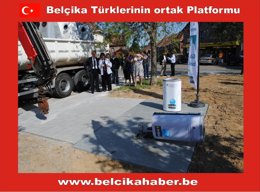BAKAN KIR; YERE GÖMÜLÜ  CAM TOPLAMA KONTERYNER AÇILIŞINI YAPTI