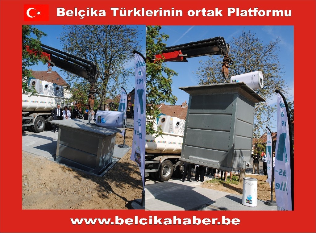 BAKAN KIR; YERE GÖMÜLÜ  CAM TOPLAMA KONTERYNER AÇILIŞINI YAPTI