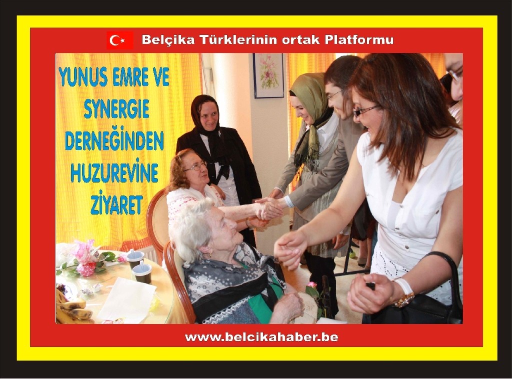 SYNERGIE VE YUNUS EMRE HUZUREVİNİ ZİYARET ETTİ