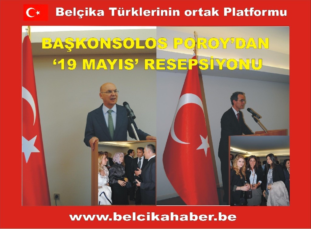 POROY'LARIN RESEPSİYONUNDA '19 MAYIS' COŞKUSU YAŞANDI