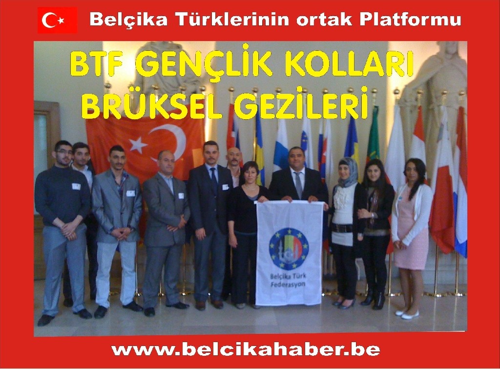 Belçika Türk Federasyon Gençlerinden Brüksel çıkartması !