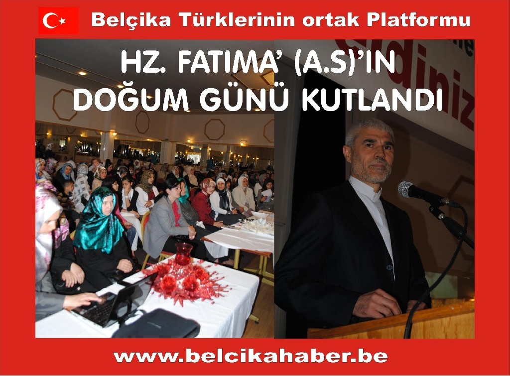 HZ. FATIMA (AS) 'NIN DOĞUM GÜNÜ  KONFERANSLA KUTLANDI