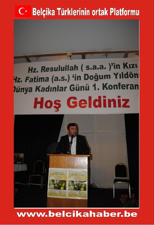 HZ. FATIMA (AS) 'NIN DOĞUM GÜNÜ KONFERANSLA KUTLANDI