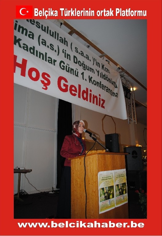 HZ. FATIMA (AS) 'NIN DOĞUM GÜNÜ KONFERANSLA KUTLANDI