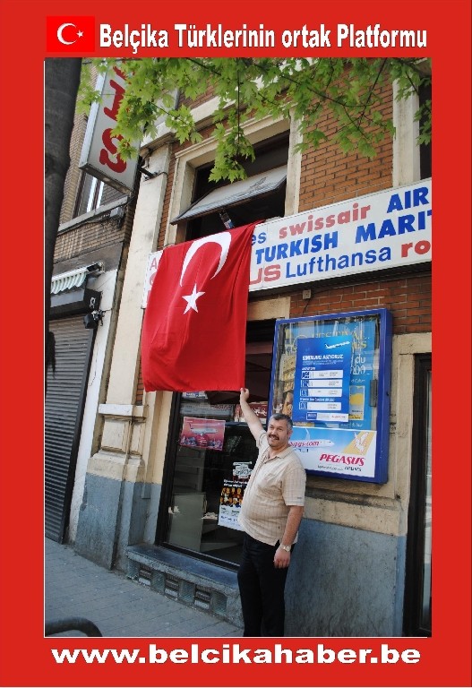 MİLLİ COŞKU BELÇİKA'DA GECEBOYU DEVAM ETTİ