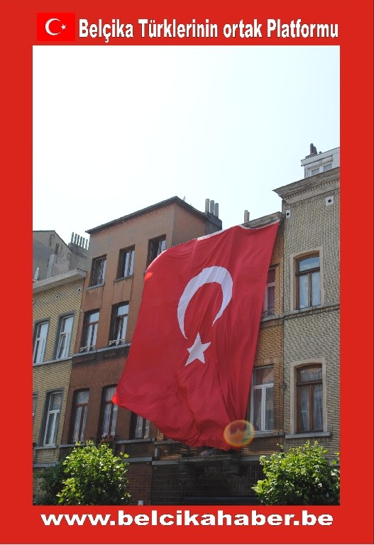 MİLLİ COŞKU BELÇİKA'DA GECEBOYU DEVAM ETTİ