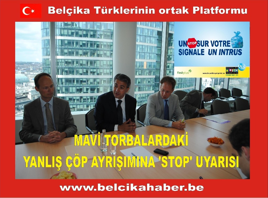 MAVİ TORBALARDAKİ YANLIŞ ÇÖP AYRIŞIMINA 'STOP' UYARISI