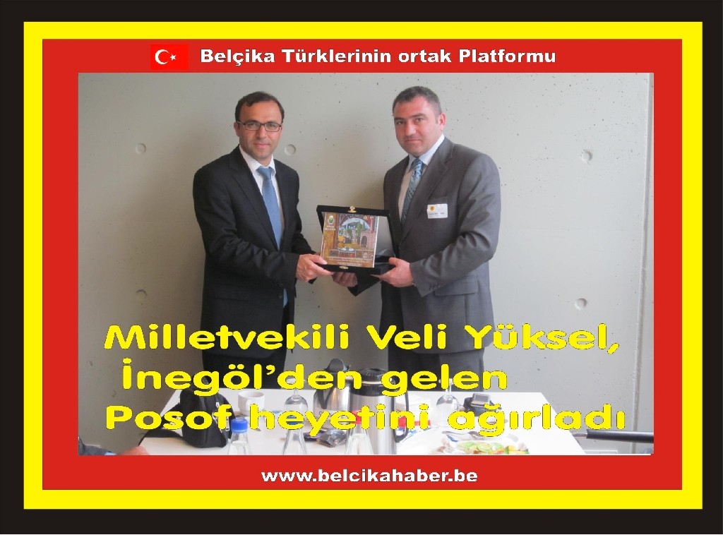 Milletvekili Veli Yüksel, İnegöl’den gelen Posof heyetini ağırladı