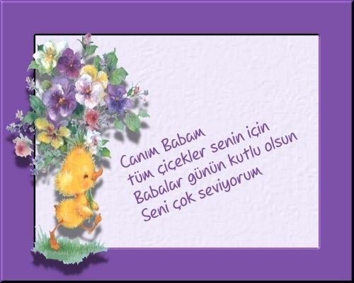 TÜM BABALARIN 'BABALAR GÜNÜ' KUTLU OLSUN