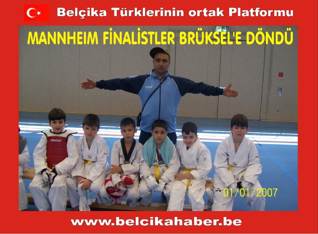 MANNHEIM FİNALİSTLER BRÜKSEL'E DÖNDÜ