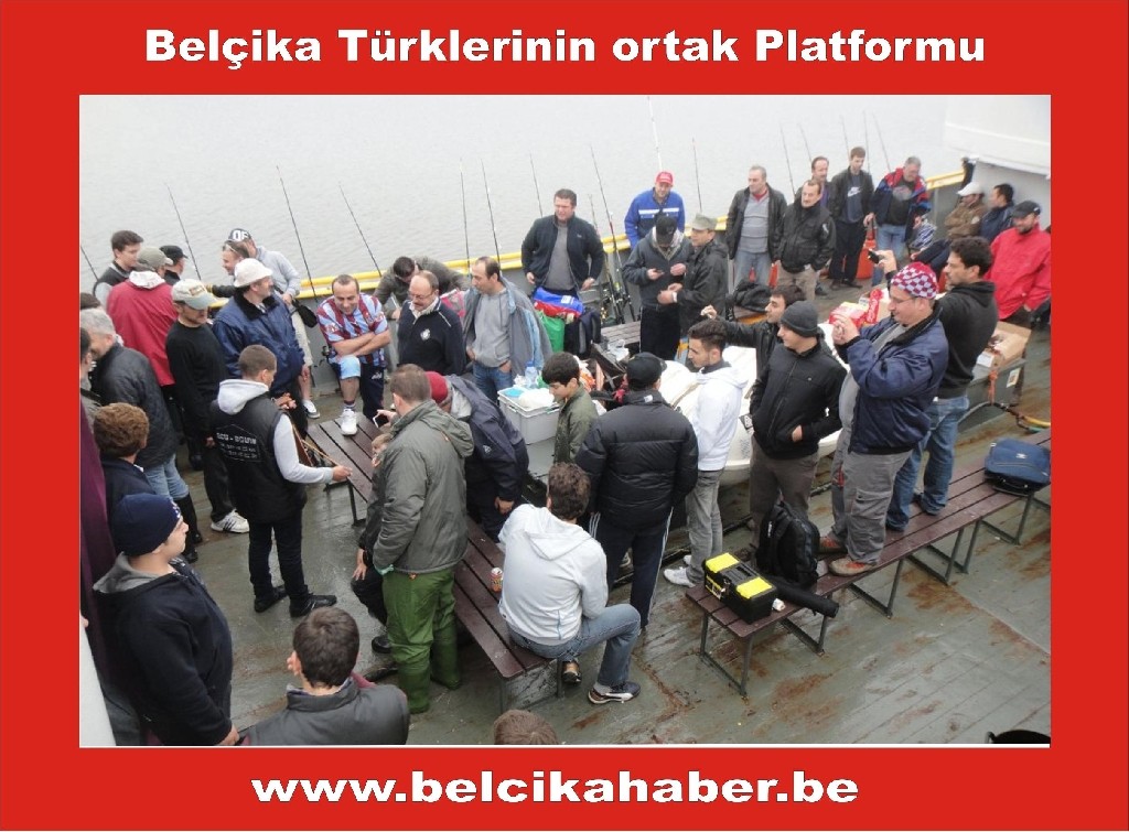 TRABZONLULAR BELÇİKA'DA BALIK TUTUP GEMİDE HORON TEPTİLER