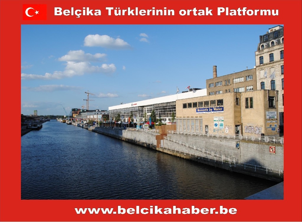 BİNLERCE BRÜKSELLİ YAPAY PLAJA KOŞTU