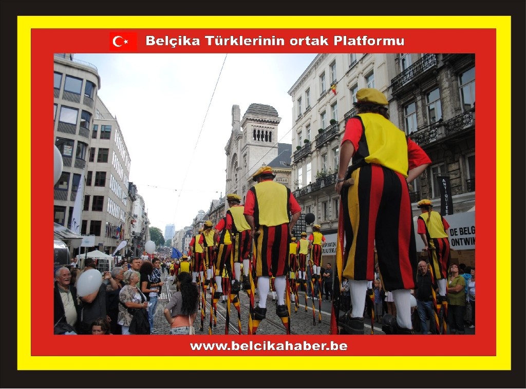 BELÇİKA ULUSAL BAYRAMINI COŞKUYLA KUTLADI