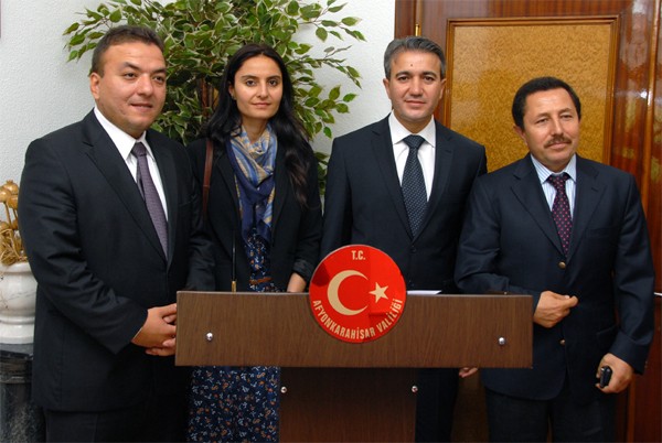 BELÇİKA HEYETİNDEN VALİ'YE ZİYARET