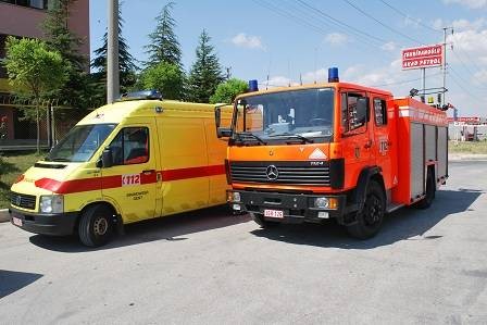 GENT'TEN EMİRDAĞ BELEDİYESİNE ARAÇ YARDIMI