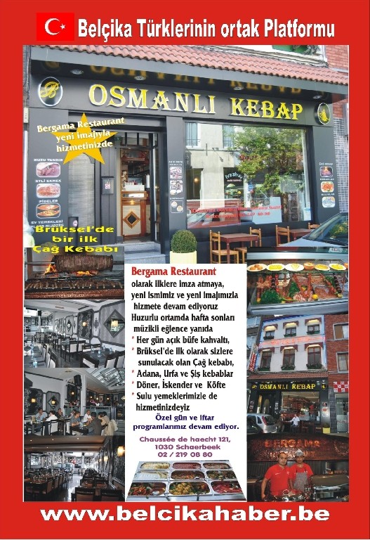 BERGAMA OSMANLI KEBAP OLARAK HİZMETE DEVAM EDİYOR