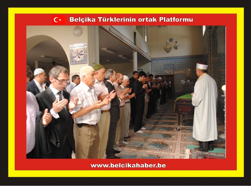 HACI HALİL KÖKSAL'IN CENAZE NAMAZI KILINDI