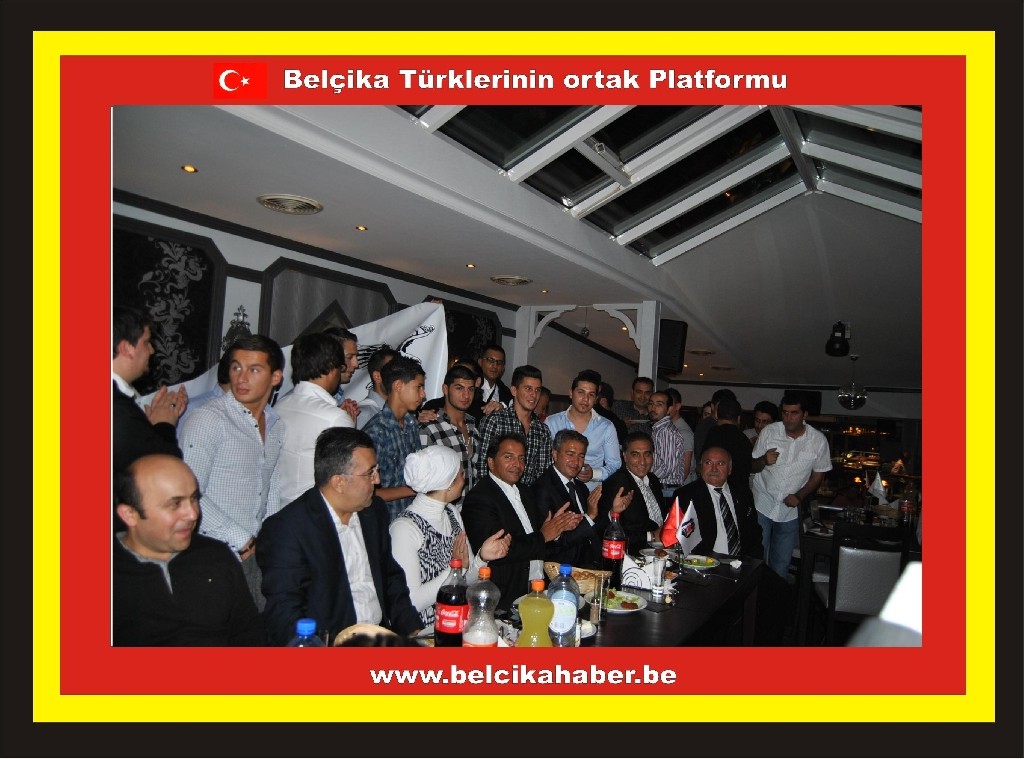 BELÇİKA BEŞİKTAŞ DERNEĞİNDEN TARAFTARLARINA İFTAR