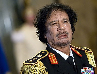 Ve Kaddafi için yolun sonu... 