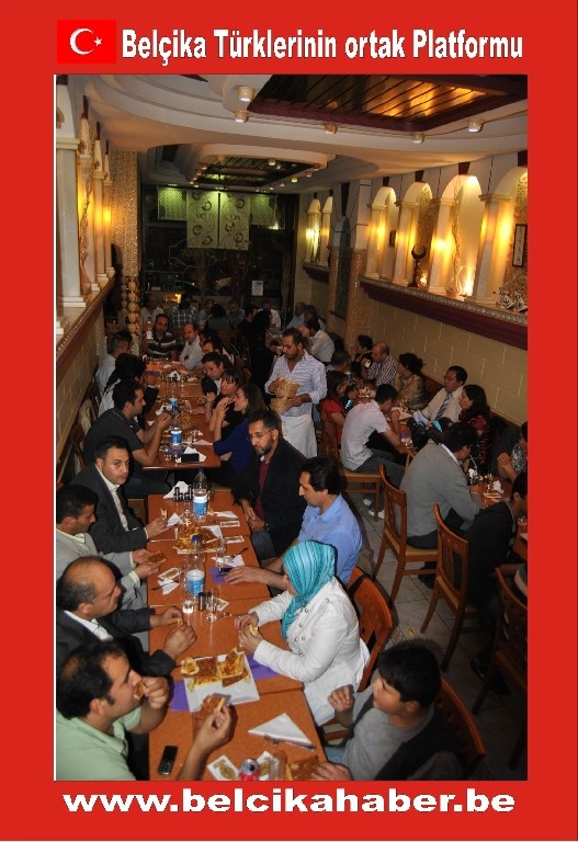 TÜRK DERNEKLER BİRLİĞİ BÜNYESİNDEKİ DERNEKLERE İFTAR VERDİ