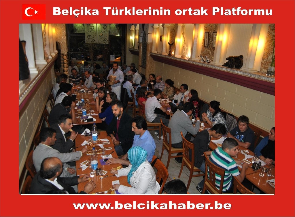 TÜRK DERNEKLER BİRLİĞİ BÜNYESİNDEKİ DERNEKLERE İFTAR VERDİ