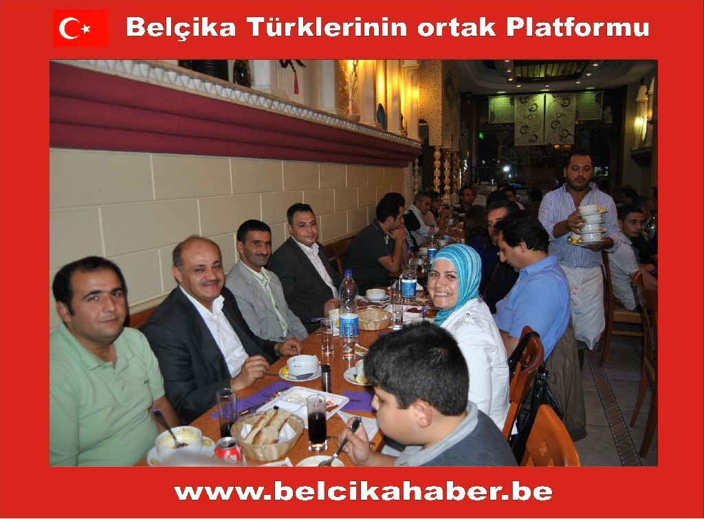TÜRK DERNEKLER BİRLİĞİ BÜNYESİNDEKİ DERNEKLERE İFTAR VERDİ