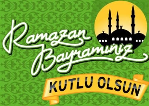 RAMAZAN BAYRAMINIZI TEBRİK EDERİZ