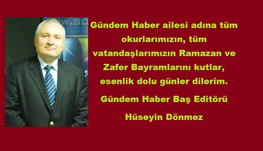 RAMAZAN BAYRAMINIZI TEBRİK EDERİZ