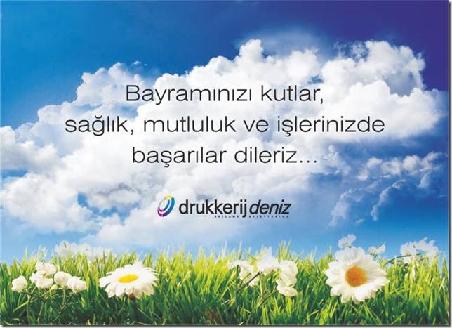 RAMAZAN BAYRAMINIZI TEBRİK EDERİZ