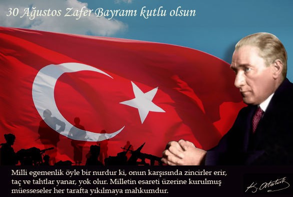30 Ağustos Zafer Bayramına Gelinirken