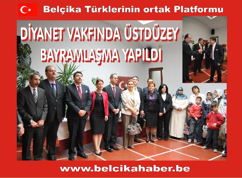 DİYANET VAKFI'NDA BAYRAMLAŞMA COŞKUSU