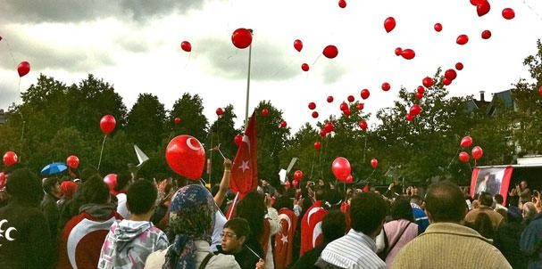 Terörü Lanet Mitingi Rotterdam’da Yapıldı