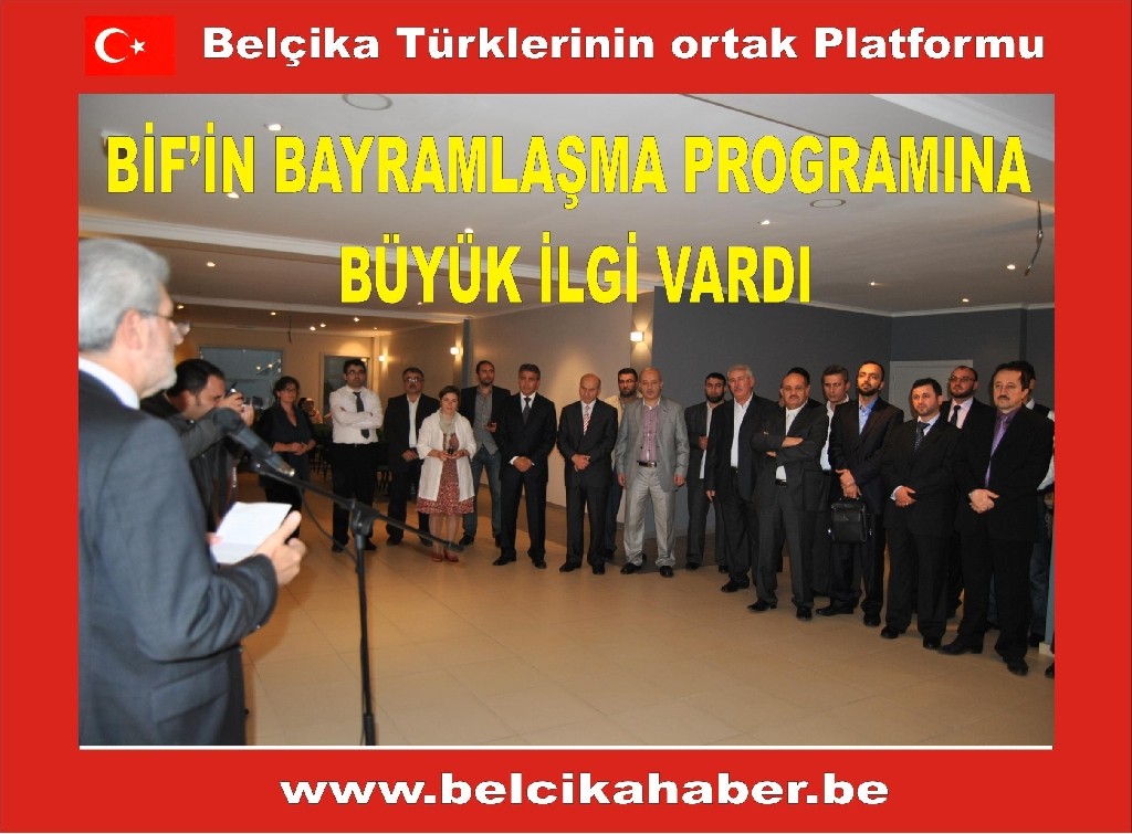 BİF'İN BAYRAMLAŞMA PROGRAMINDA ÖNEMLİ MESAJLAR VERİLDİ