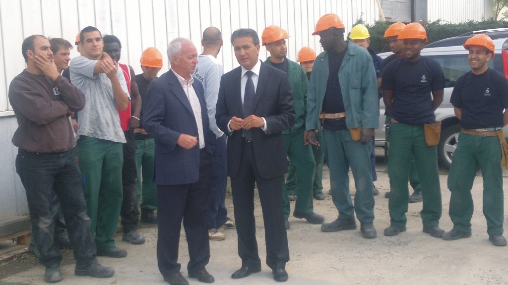 Başkent Brüksel Bölgesinde eko-yapı-inşaatla ilgili yeni eğitim merkezi açıldı