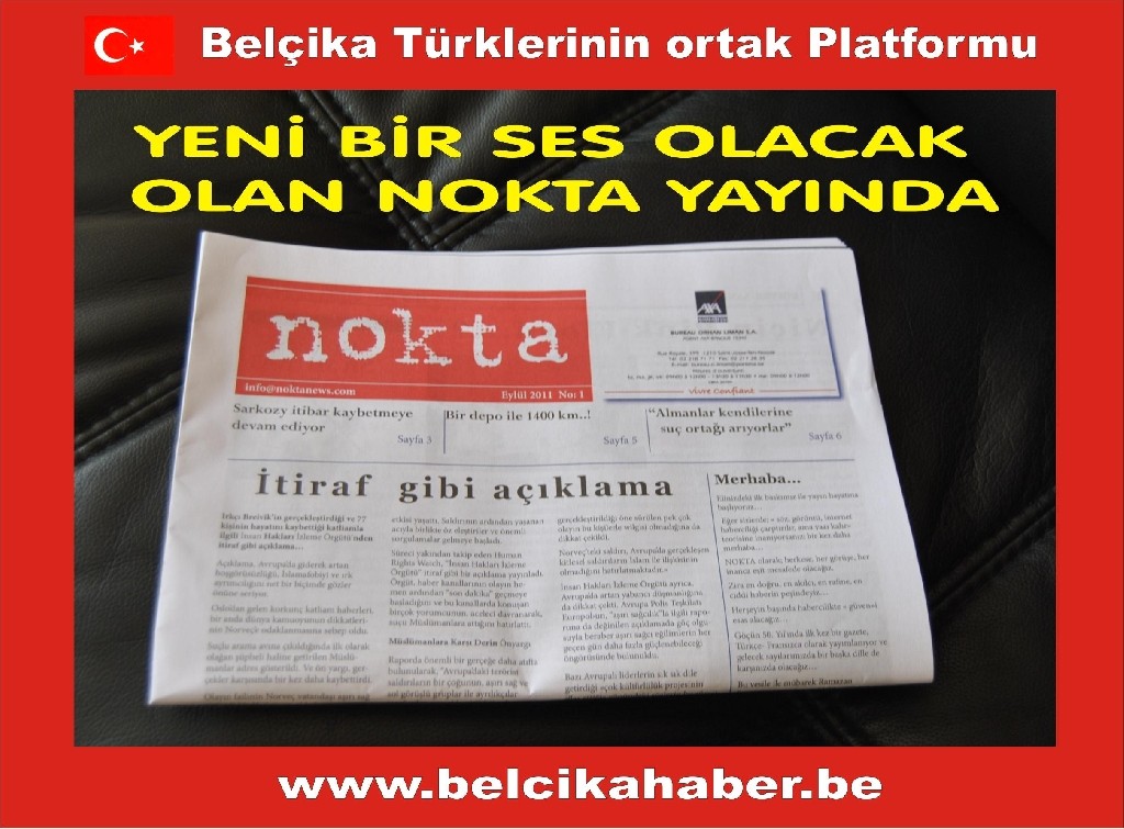 NOKTA GAZETESİNE BAŞARILAR DİLİYORUZ