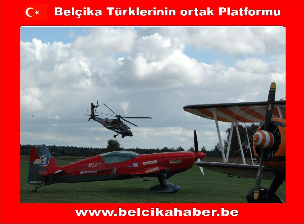 TÜRK SOLO BELÇİKA SEMALARINDAKİ GÖSTERİSİYLE NEFESLERİ KESTİ