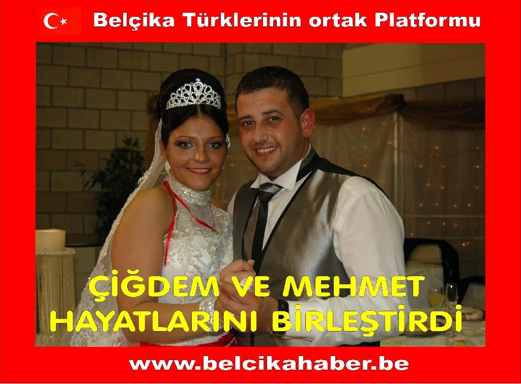 ÇİĞDEM İLE MEHMET GÖRKEMLİ BİR DÜĞÜNLE DÜNYAEVİNE GİRDİ