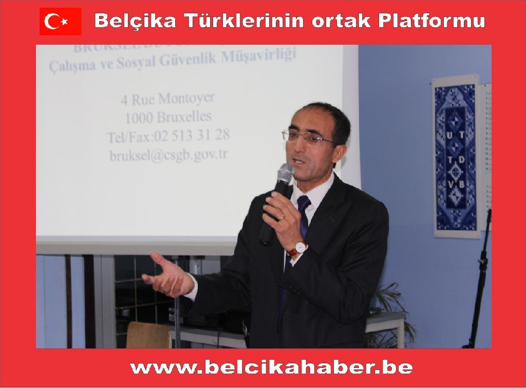 ANVERS'TE VATANDAŞLAR EMEKLİLİK VE SOSYAL HAKLAR KONUSUNDA BİLGİLENDİRİLDİ