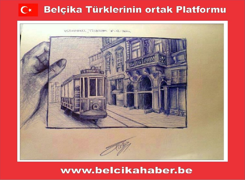 GENÇ RESSAM DİLEM EZGİ TAŞKIN TÜKENMEZ KALEM RESİMLERİYLE GÖZ DOLDURUYOR