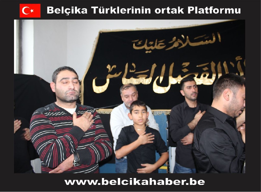 HÜSEYİN DOSTLARI İMAM HÜSEYİN'E AB MERKEZİ BRÜKSEL'DEN 'LEBBEYK' DEDİLER