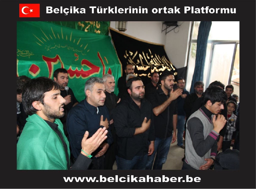 HÜSEYİN DOSTLARI İMAM HÜSEYİN'E AB MERKEZİ BRÜKSEL'DEN 'LEBBEYK' DEDİLER