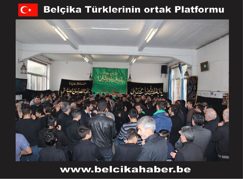 HÜSEYİN DOSTLARI İMAM HÜSEYİN'E AB MERKEZİ BRÜKSEL'DEN 'LEBBEYK' DEDİLER